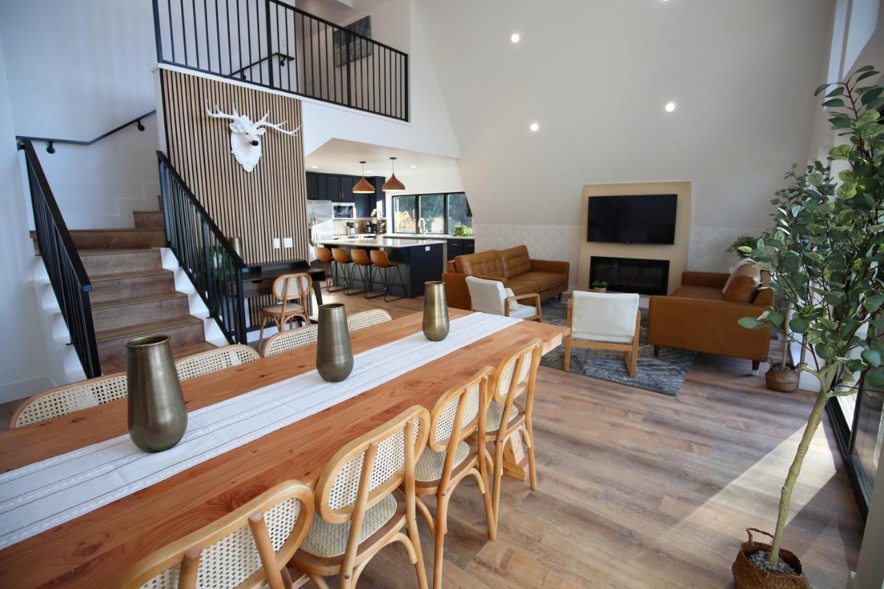 High End A-Frame - Hot Tub - Awesome Views - Yosemite - Electric Vehicle Friendly - Sleeps 10 Villa Oakhurst Dış mekan fotoğraf